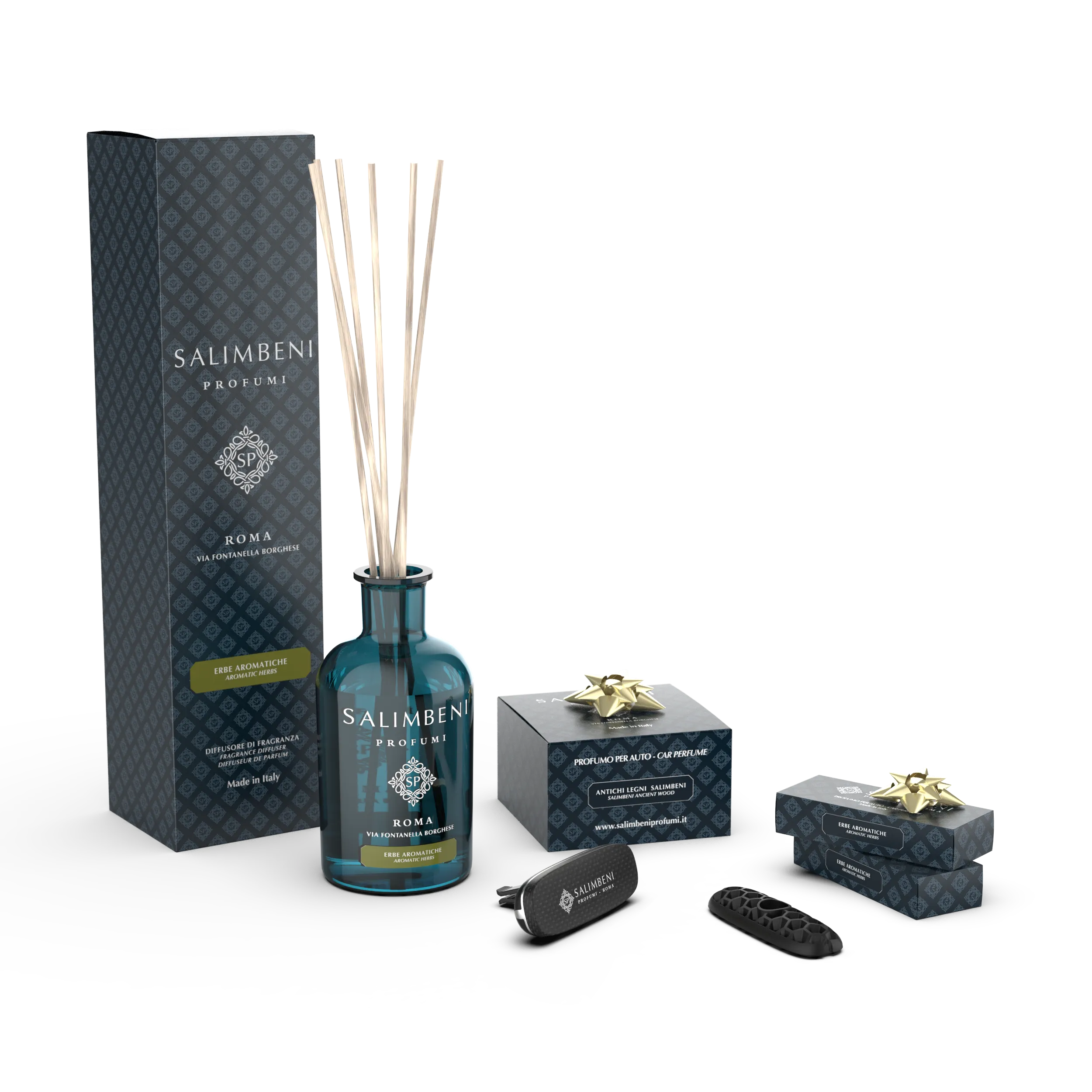 Diffusore a Bastoncini 250 ml (FRAGRANZA A SCELTA)   Profumatore per Auto nella stessa fragranza in PROVA OMAGGIO   2 ricariche auto nella stessa fragranza in PROVA OMAGGIO
