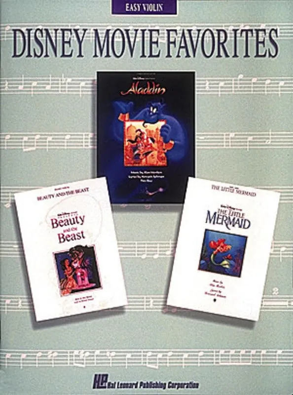 DISNEY MOVIE FAVORITES EASY VIOLIN