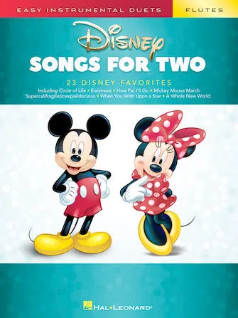 Disney Songs for Two (Easy Instrumental Duets)