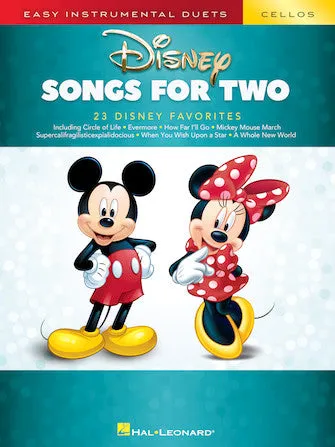Disney Songs for Two (Easy Instrumental Duets)