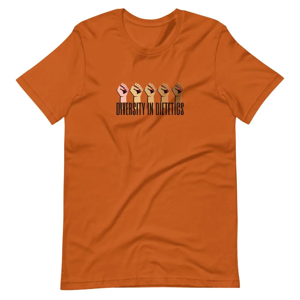 Diversity in Dietetics | Unisex Cotton Crew | Various Colors