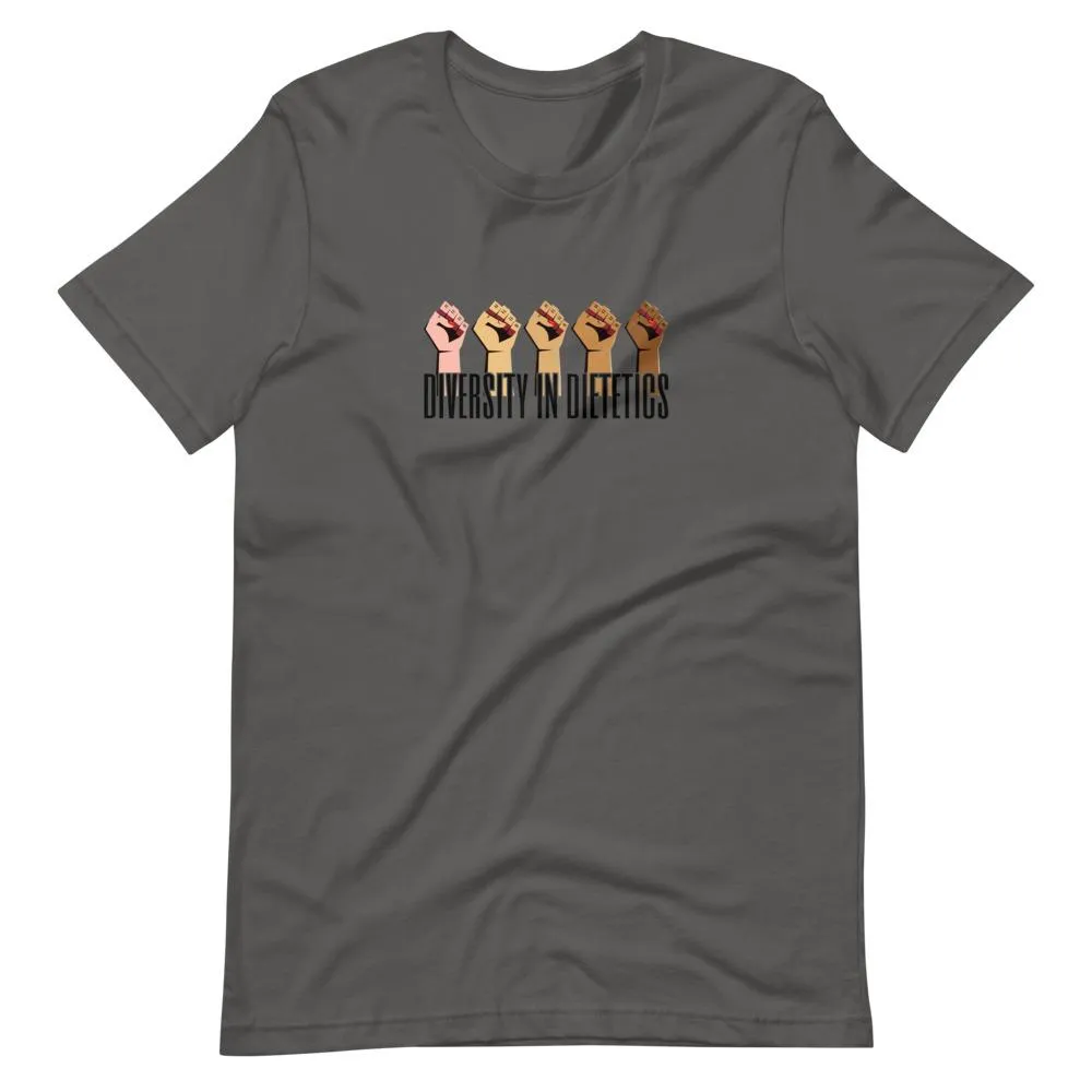 Diversity in Dietetics | Unisex Cotton Crew | Various Colors