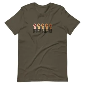 Diversity in Dietetics | Unisex Cotton Crew | Various Colors