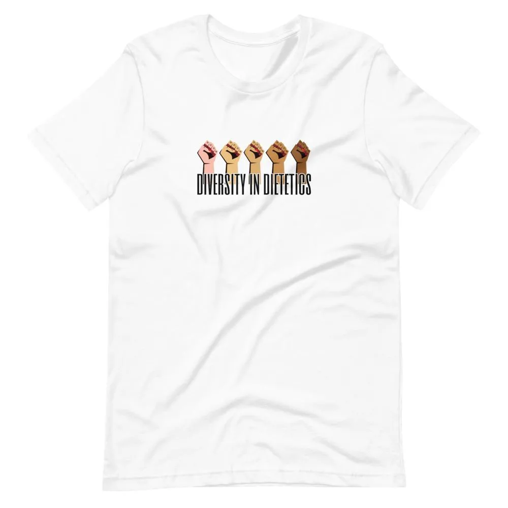 Diversity in Dietetics | Unisex Cotton Crew | Various Colors