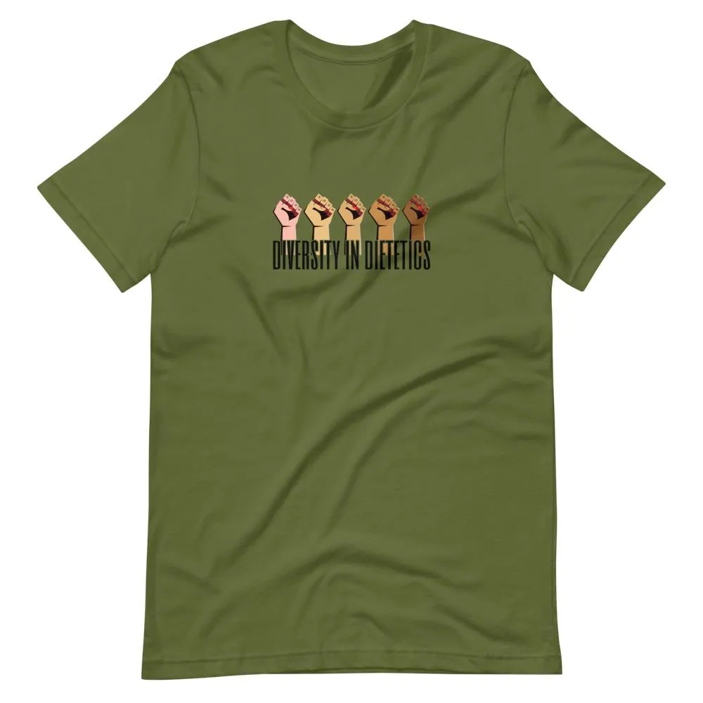 Diversity in Dietetics | Unisex Cotton Crew | Various Colors