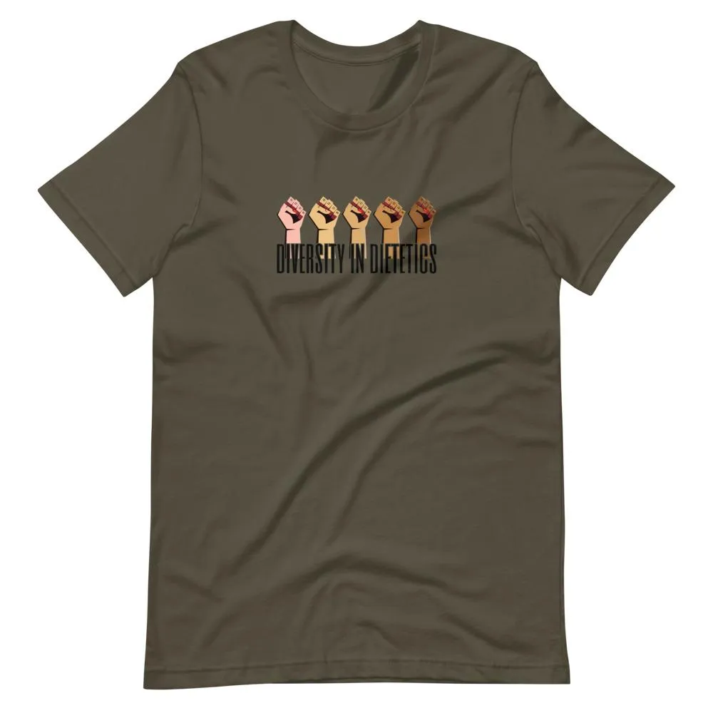 Diversity in Dietetics | Unisex Cotton Crew | Various Colors
