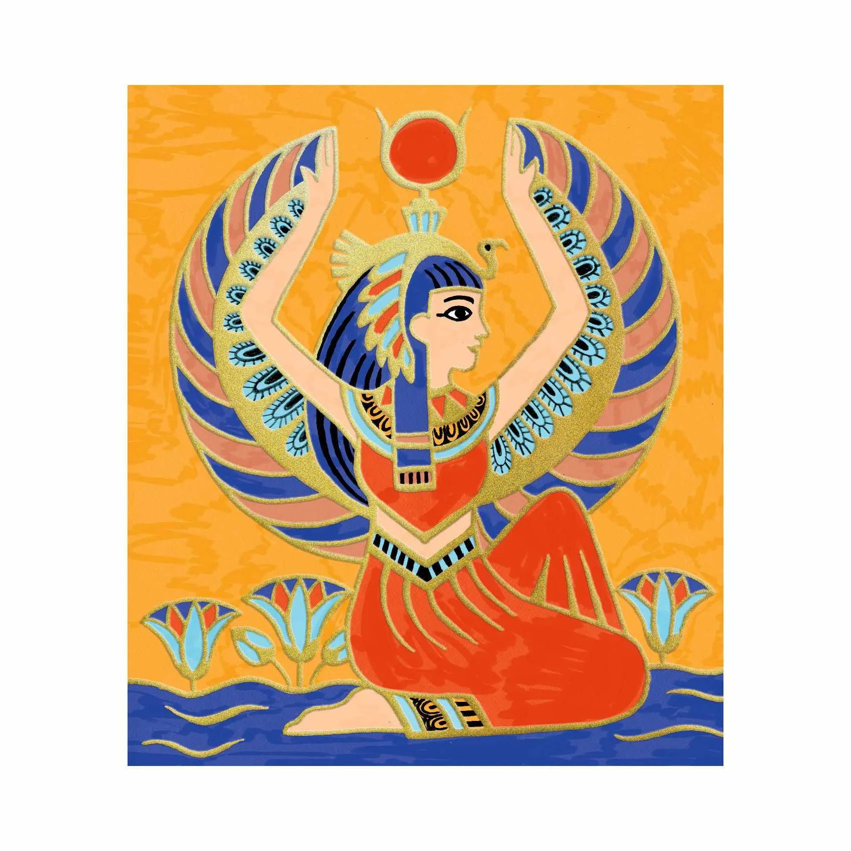 Djeco - Artistic Colour kit - Egypt
