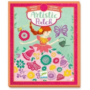 Djeco Artistic Patch Velvet - Fair Maidens