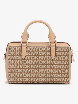 Dkny Women Brown Printed Handheld Bag