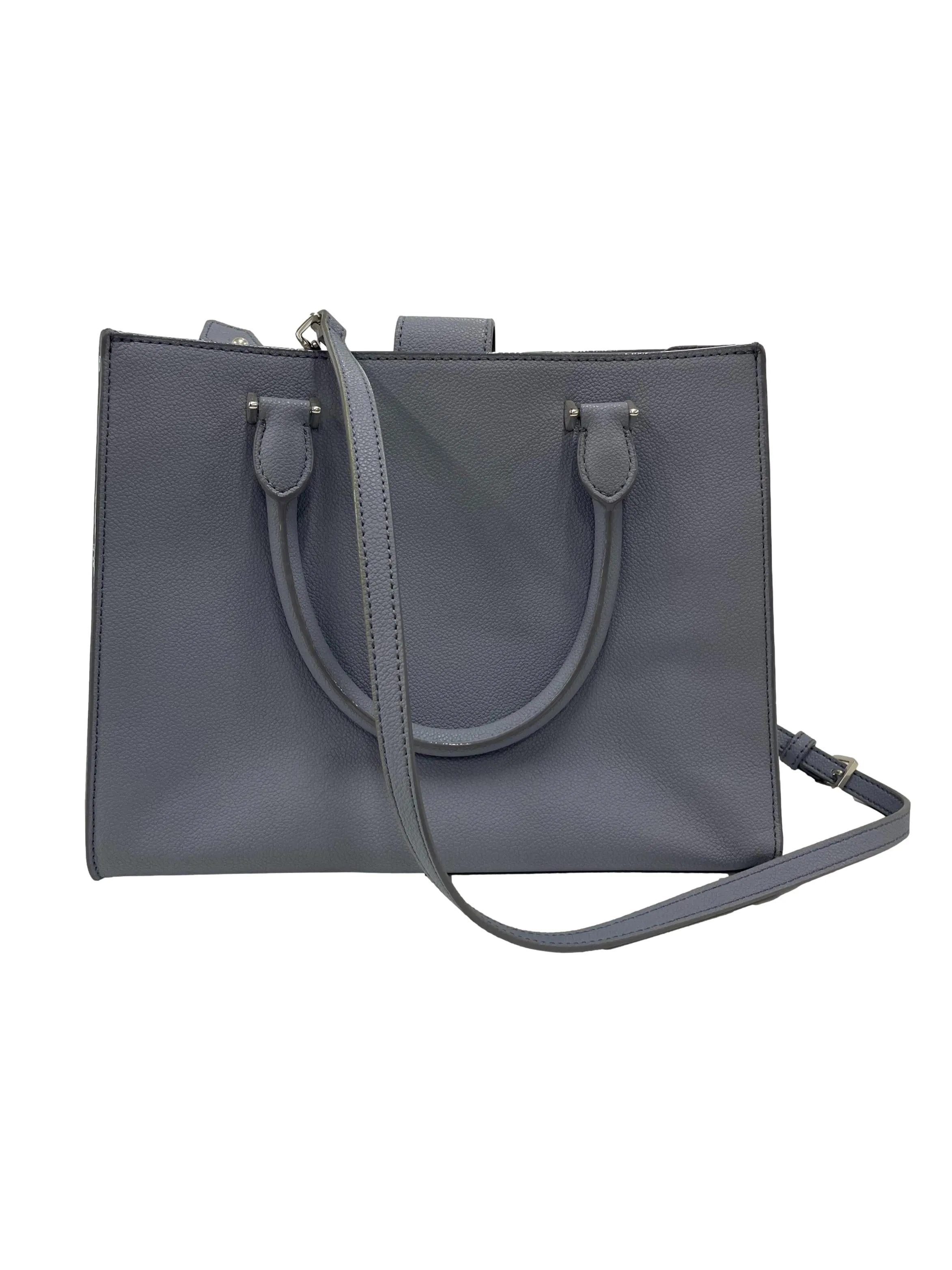 Double Handle Front Zip Tote