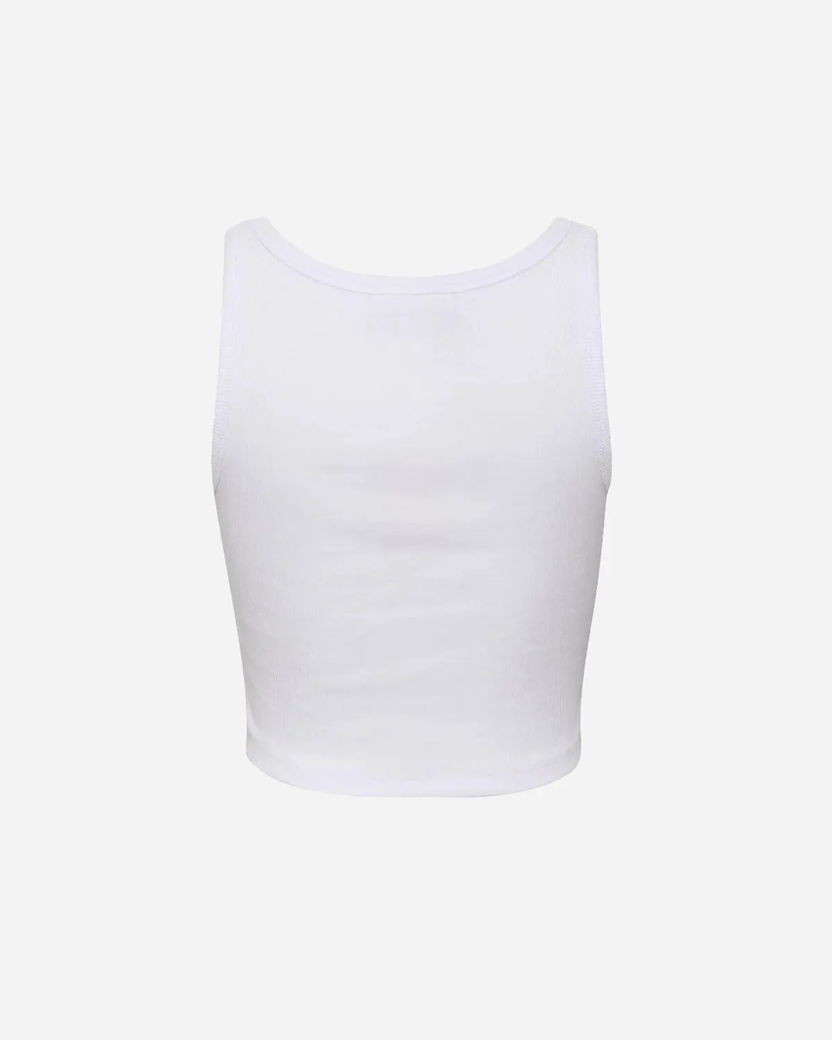 DrewGZ Cropped Top - Bright White