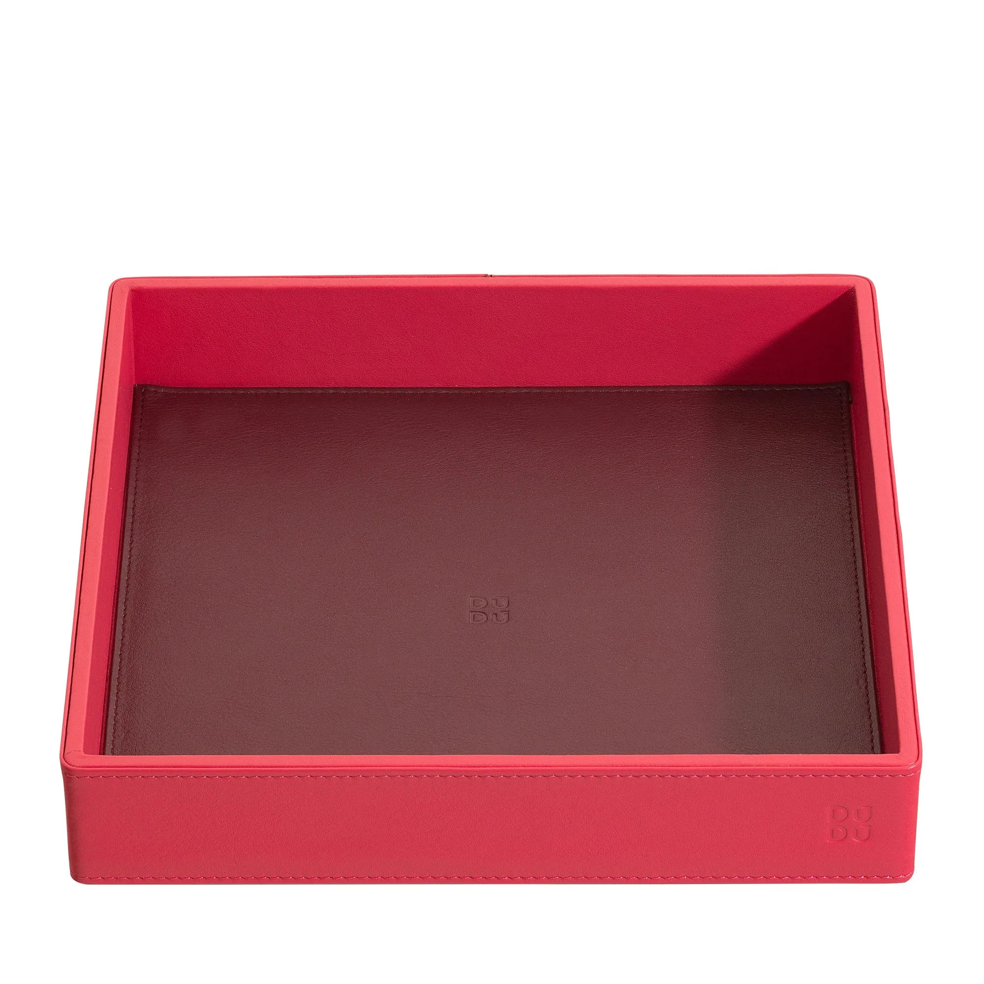 DUDU Empatate in Colored Leather Design Design Object holder with gift box
