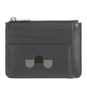 DUDU sachet Credit cards in real colorful leather wallet with zip
