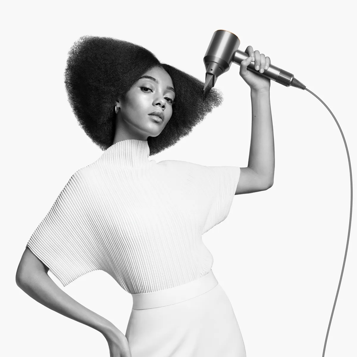 Dyson HD07 Supersonic Hair Dryer (Bright Nickel/Bright Copper) 389922-01