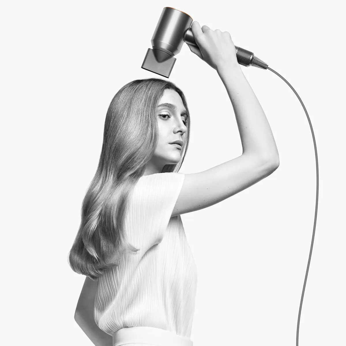 Dyson HD07 Supersonic Hair Dryer (Bright Nickel/Bright Copper) 389922-01