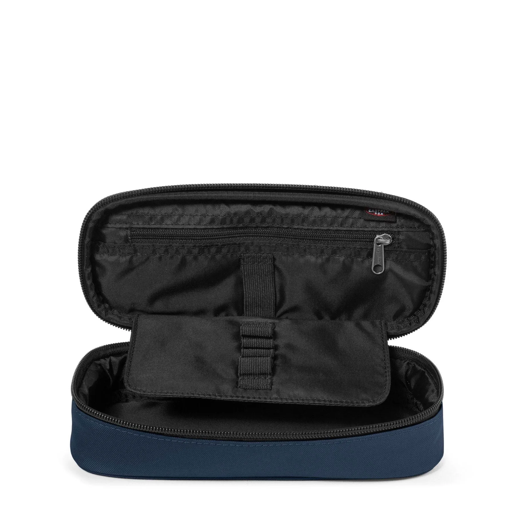 EASTPAK Frozen Navy Oval Single Pencil Case #EK717 NWT