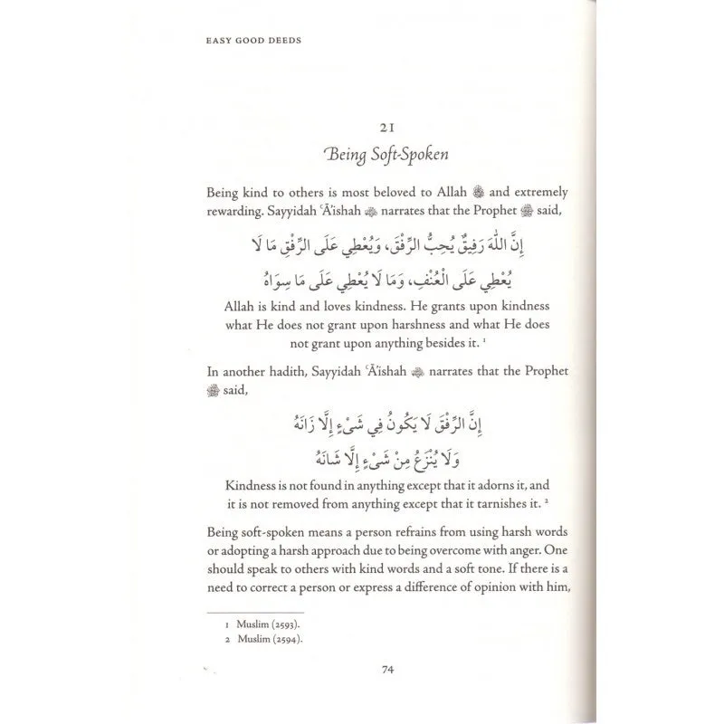 Easy Good Deeds