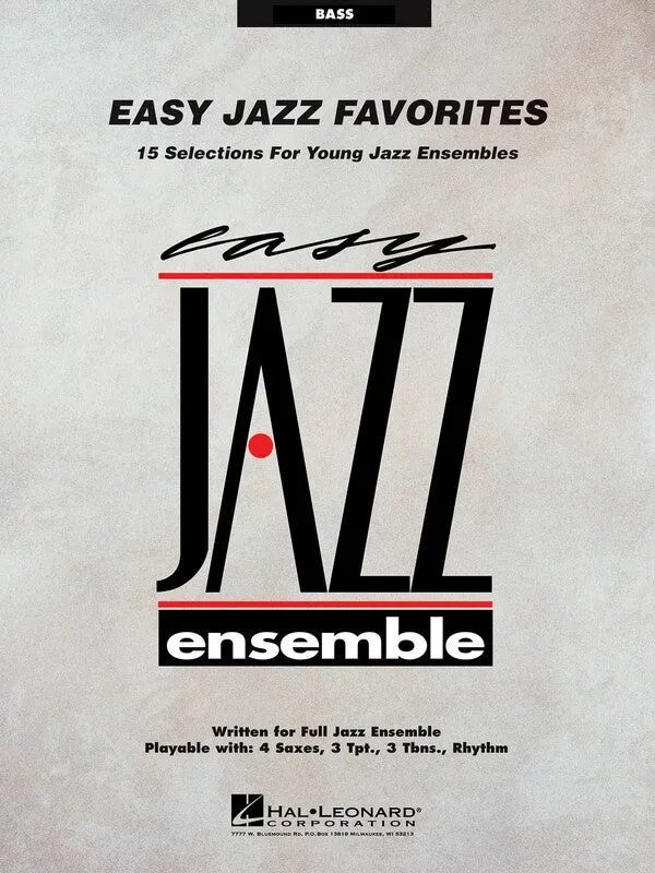 EASY JAZZ FAVORITES BASS