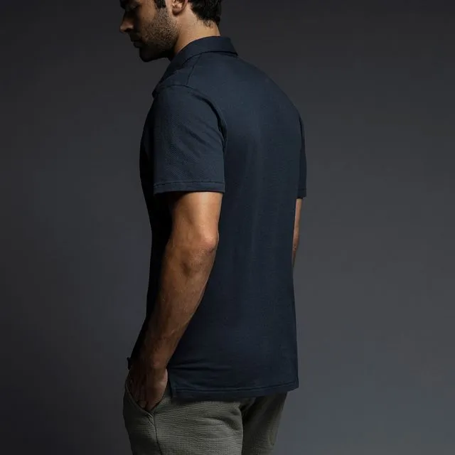 Easy Mesh Polo Uniform Navy