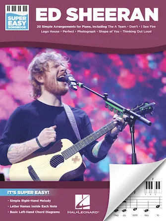 Ed Sheeran - Super Easy Songbook (Super Easy Piano)