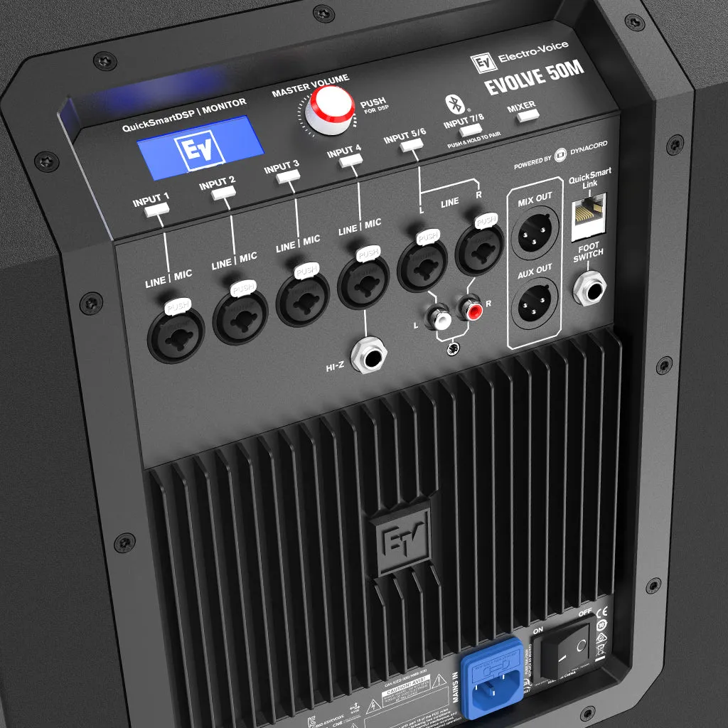 Electro-Voice Evolve 50M Compact Column Speaker - Black