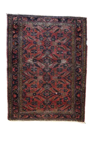 'Evanthe' Vintage Persian Rug- 3'7'' x 5'8''