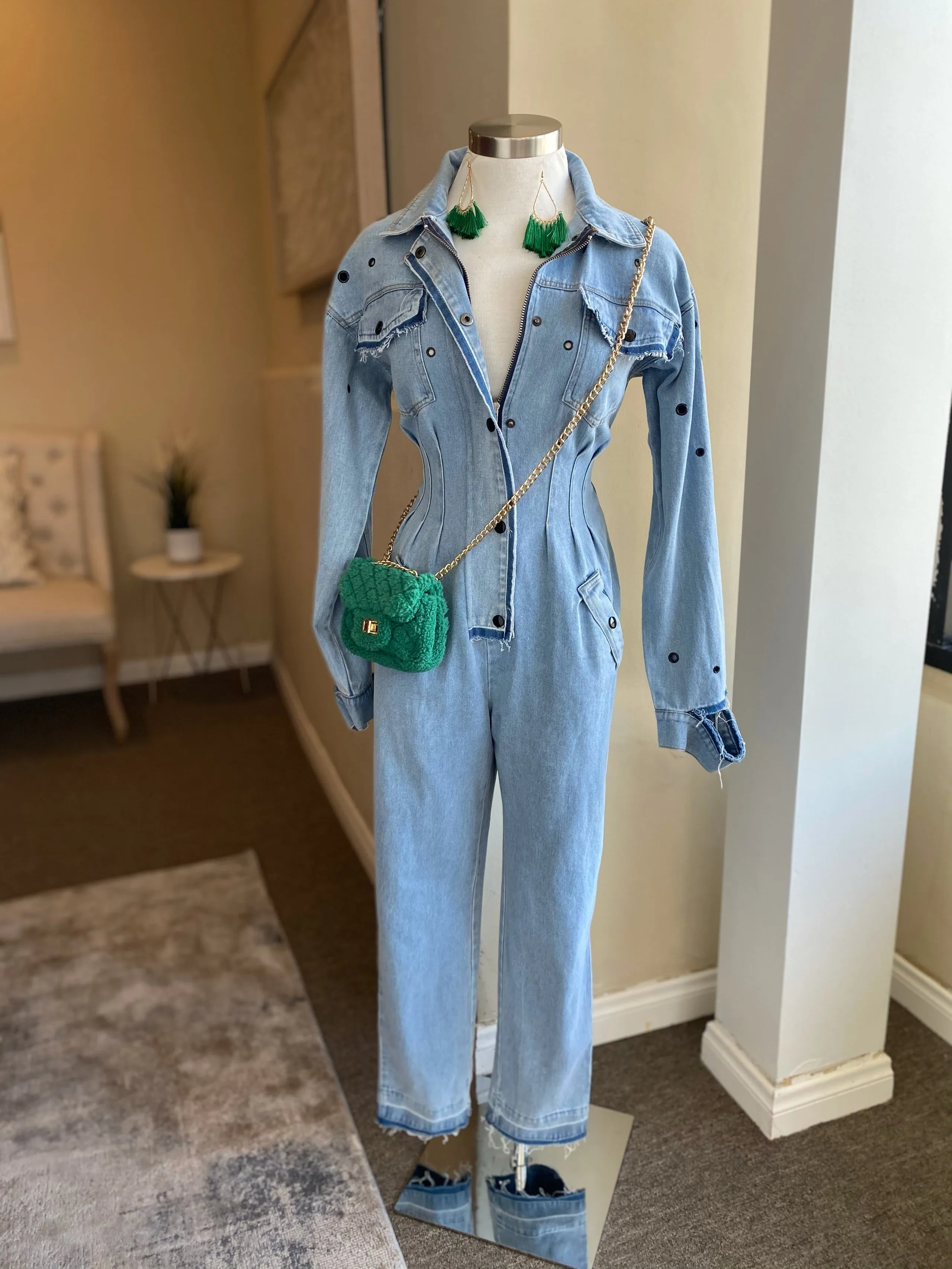 Eyelet Detailed Jumper
