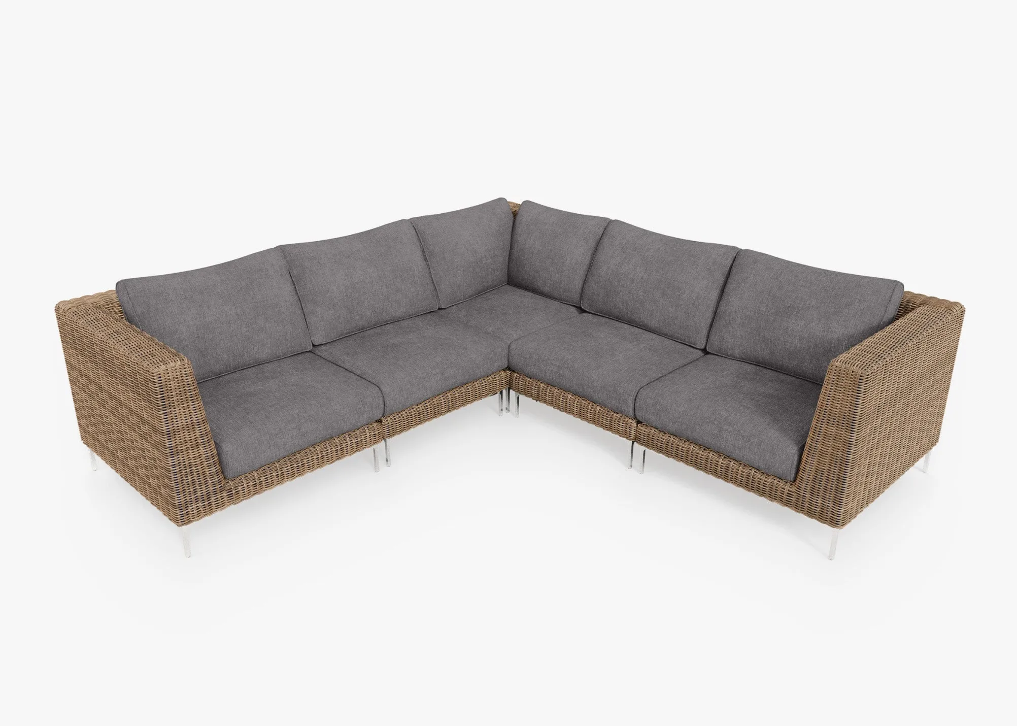 Fabric for Wicker Corner Sectional - 5 Seat