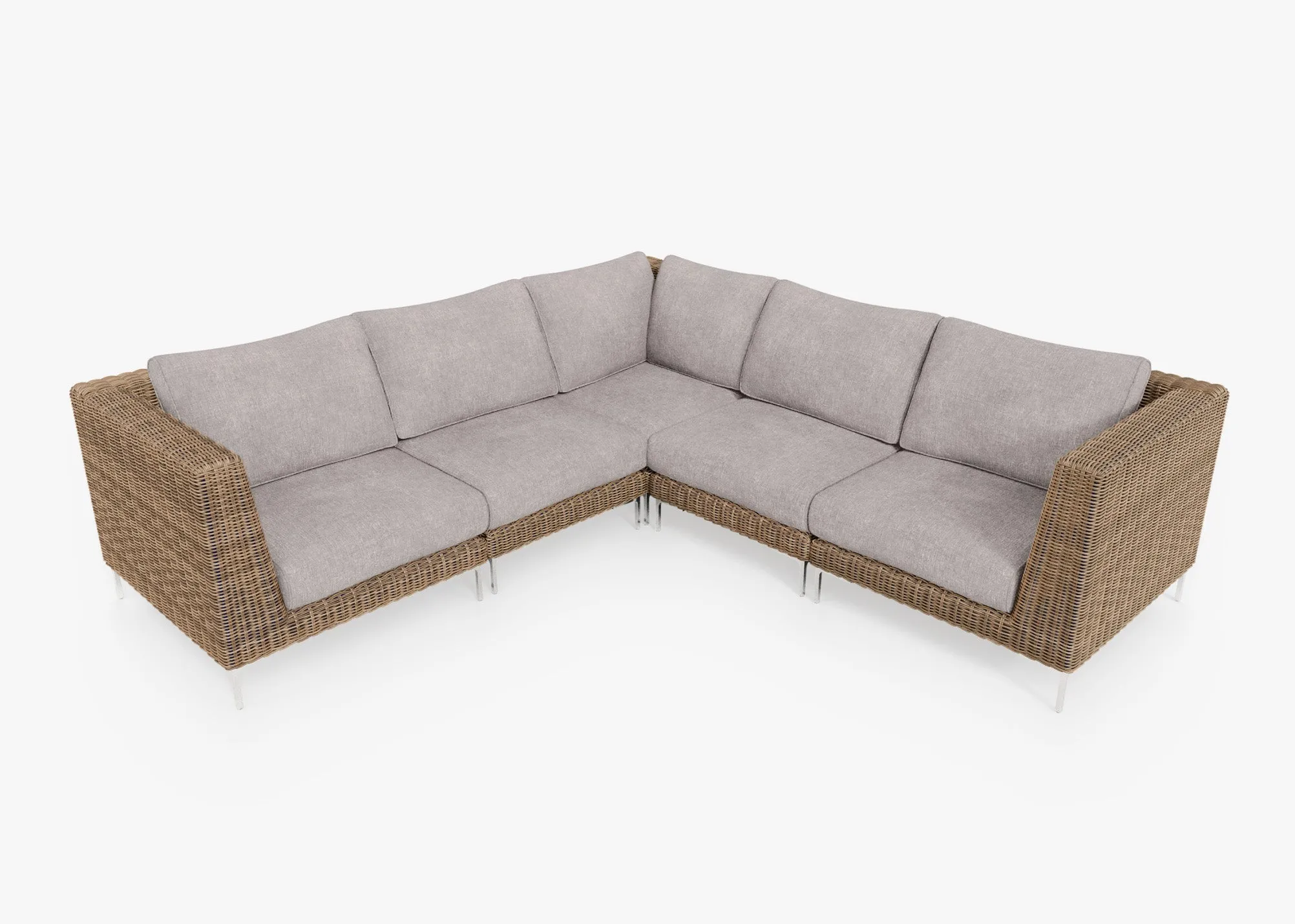 Fabric for Wicker Corner Sectional - 5 Seat