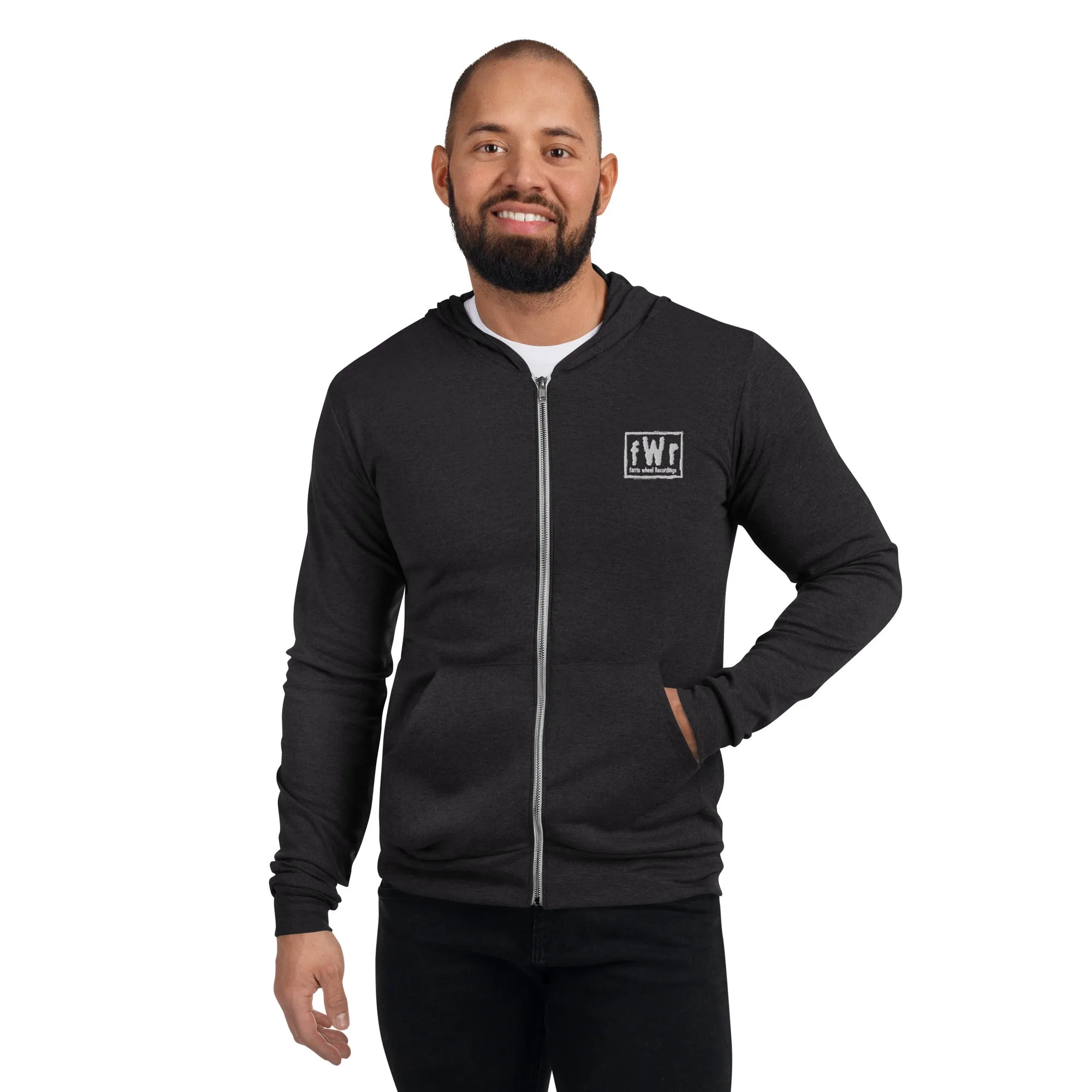 Farris Wheel Unisex Lightweight Zip Hoodie