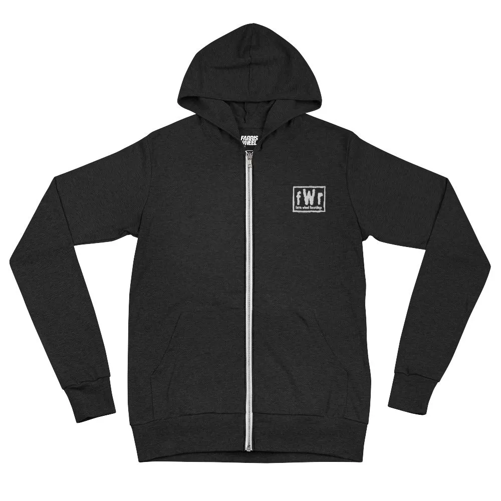 Farris Wheel Unisex Lightweight Zip Hoodie