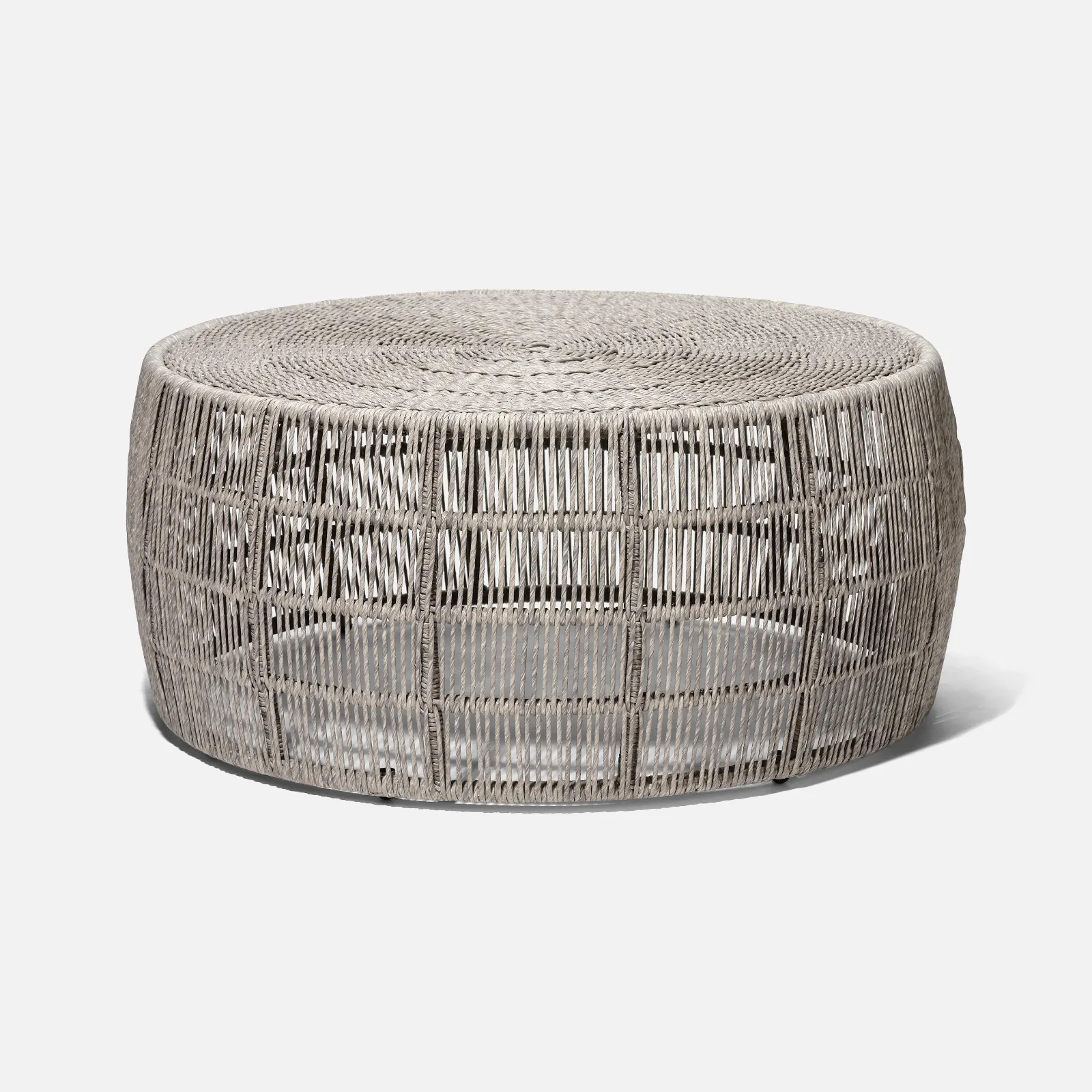 Faux Wicker Outdoor Coffee Table