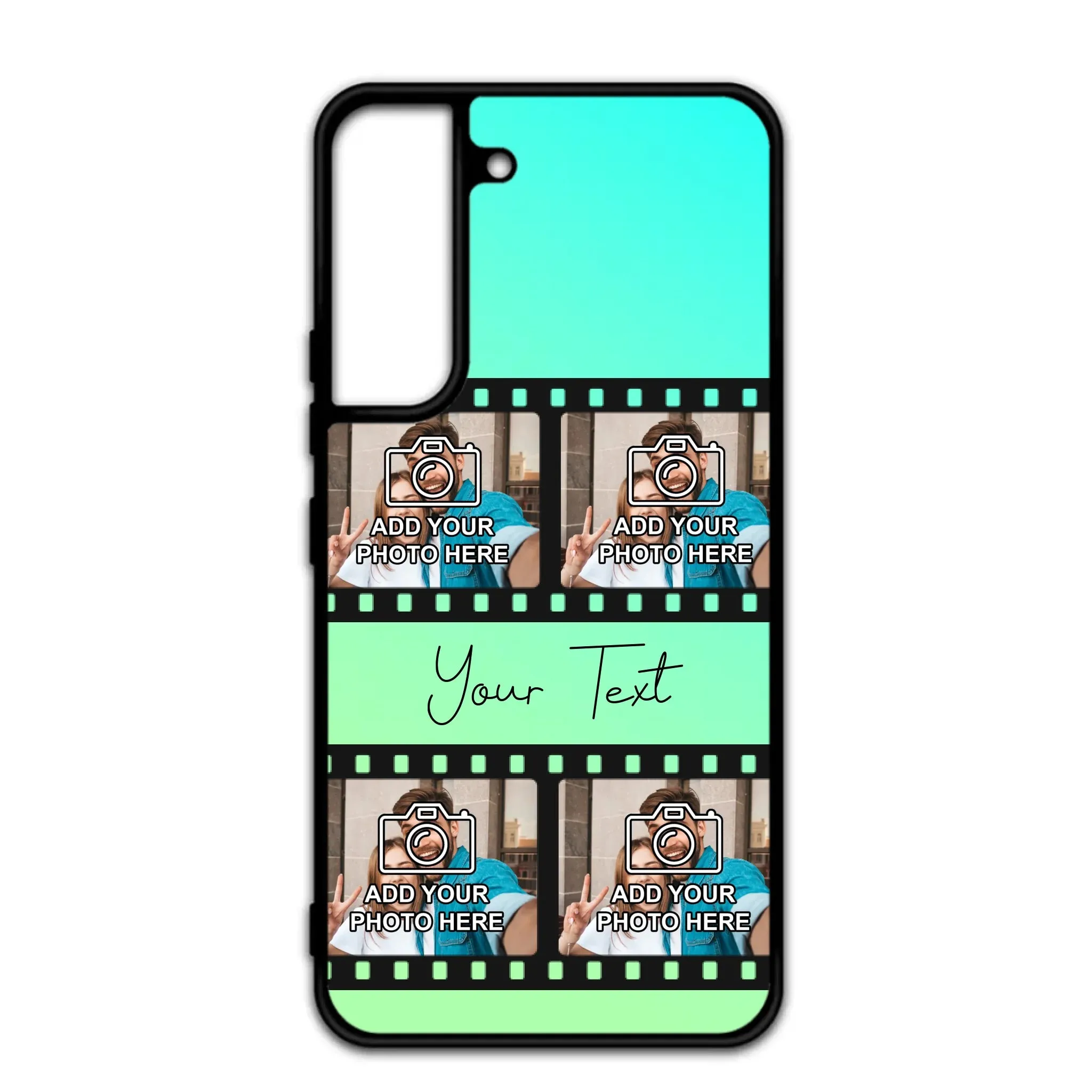Film Reel No.2 Custom Photos Personalised Rubber TPU Case for iPhone, Samsung & Pixel