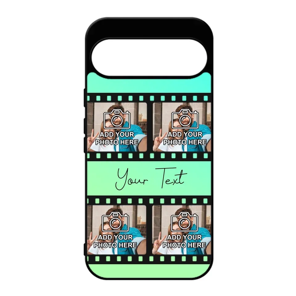Film Reel No.2 Custom Photos Personalised Rubber TPU Case for iPhone, Samsung & Pixel
