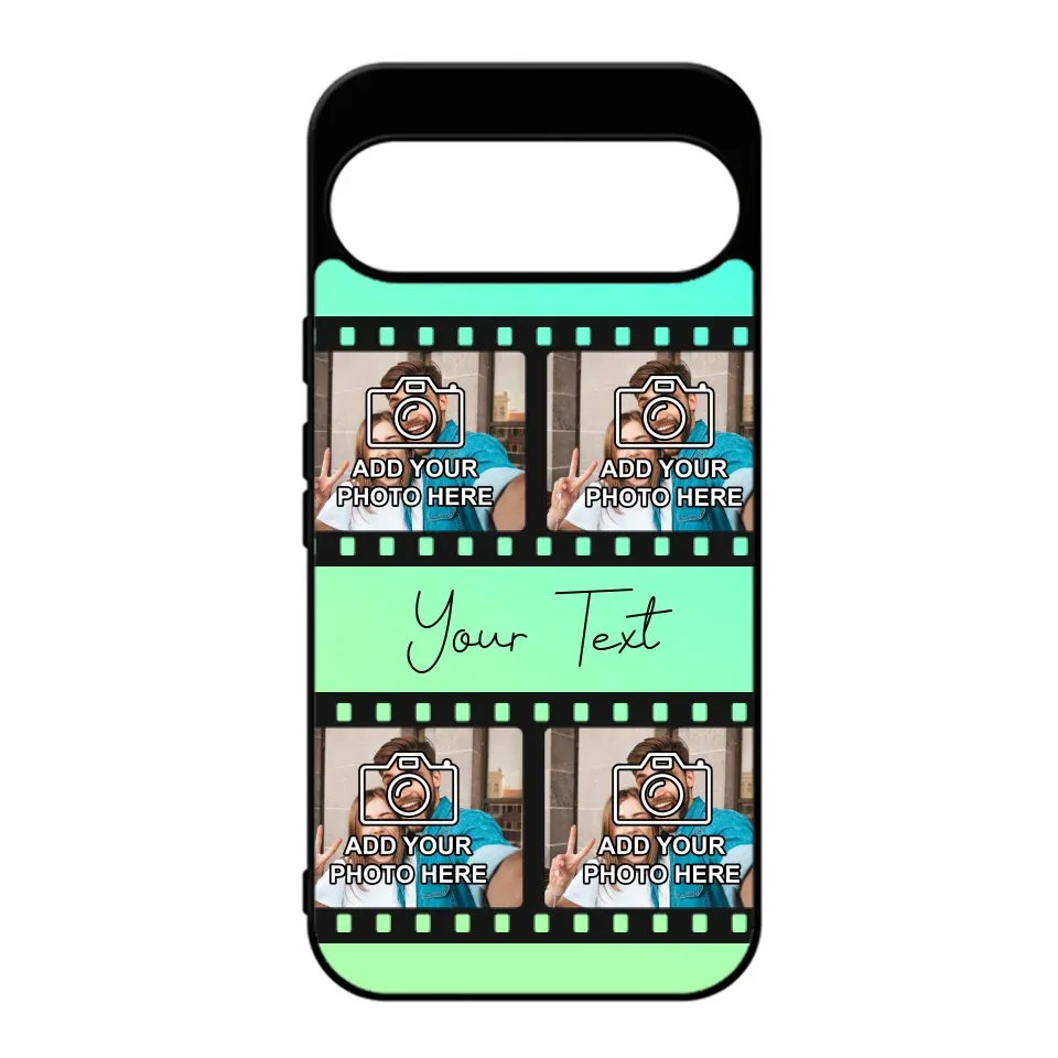 Film Reel No.2 Custom Photos Personalised Rubber TPU Case for iPhone, Samsung & Pixel