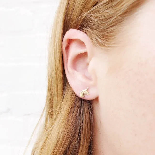 Fina Unicorn Studs