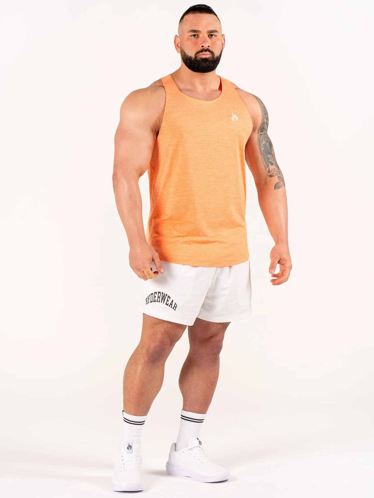 Flex Active Tank - Orange Marl