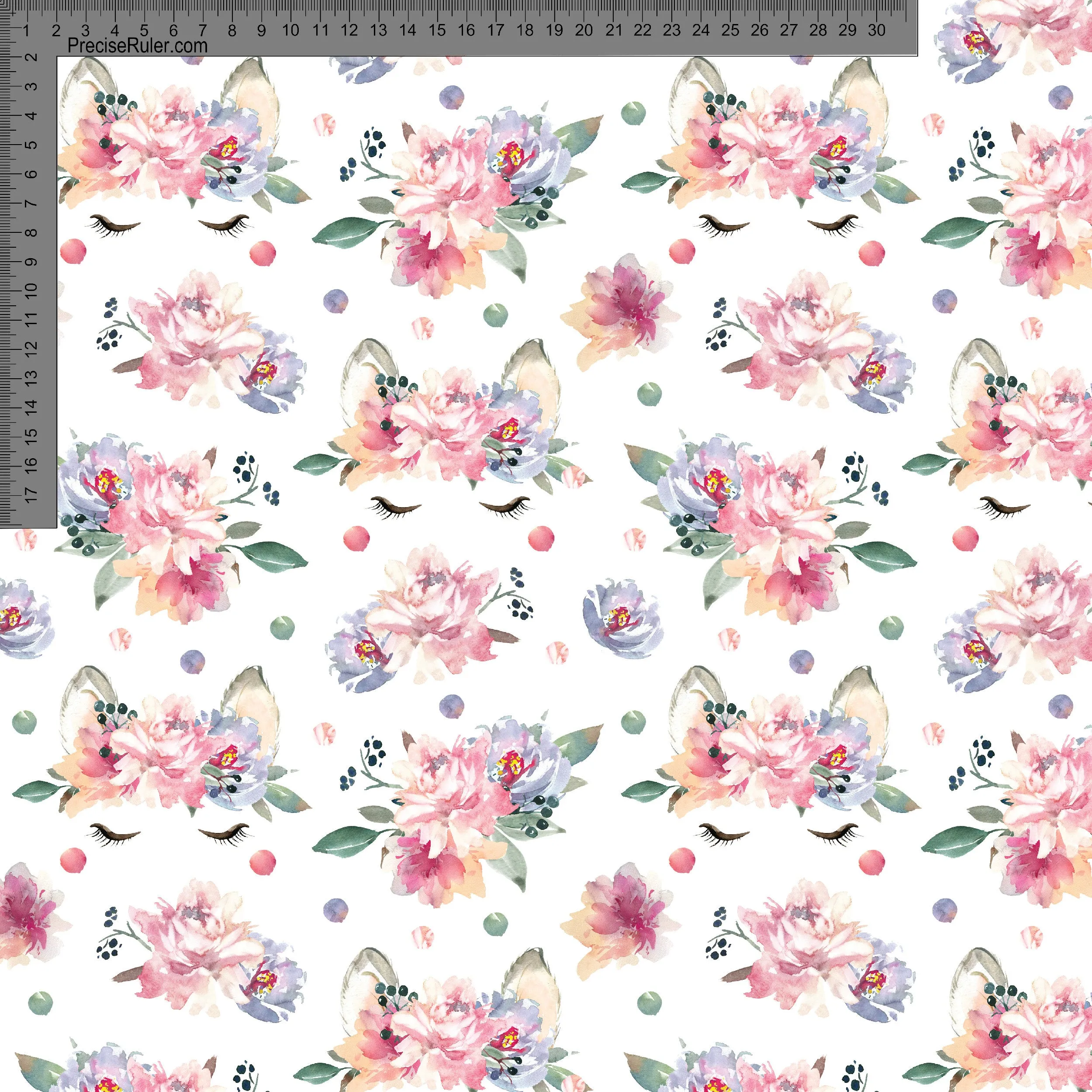 Floral Crown LLama - Custom Print