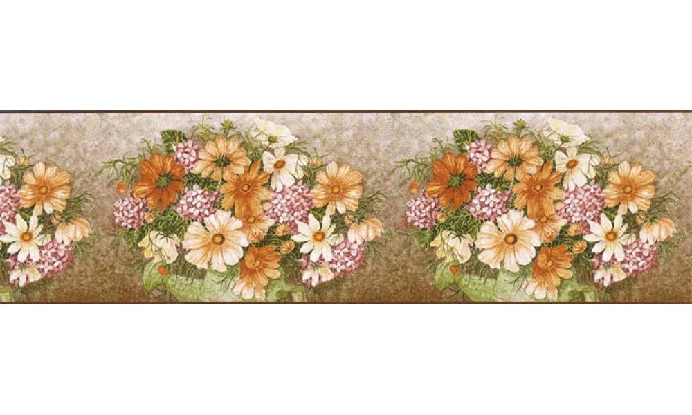 Floral H3014 Wallpaper Border