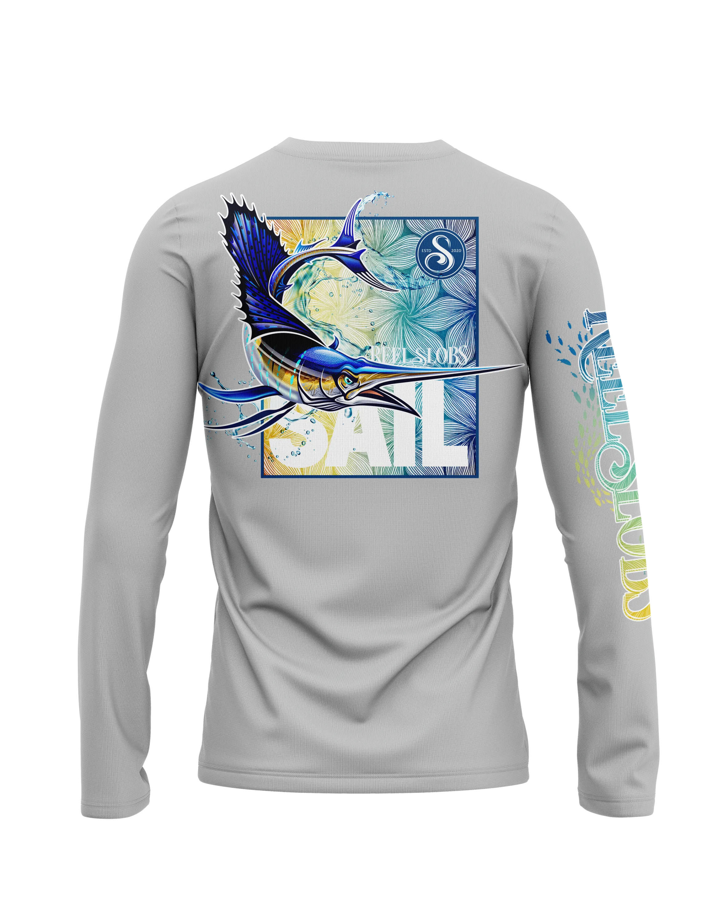 Floral Sailfish Long Sleeve