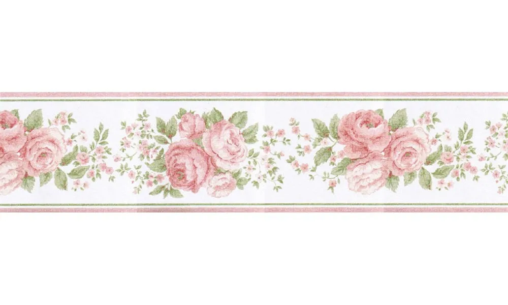 Floral VIN7329B Wallpaper Border