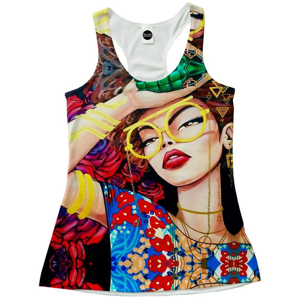 Flower Bomb Racerback