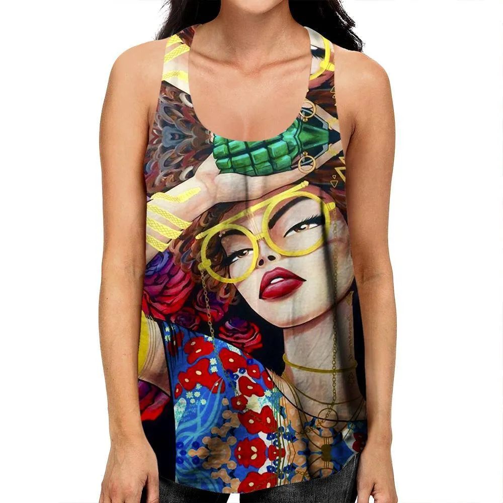 Flower Bomb Racerback