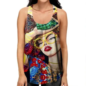 Flower Bomb Racerback