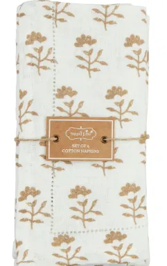 Flower Icon Cloth Napkin