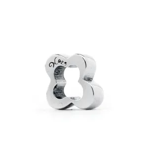 Flower Spacer, Silver