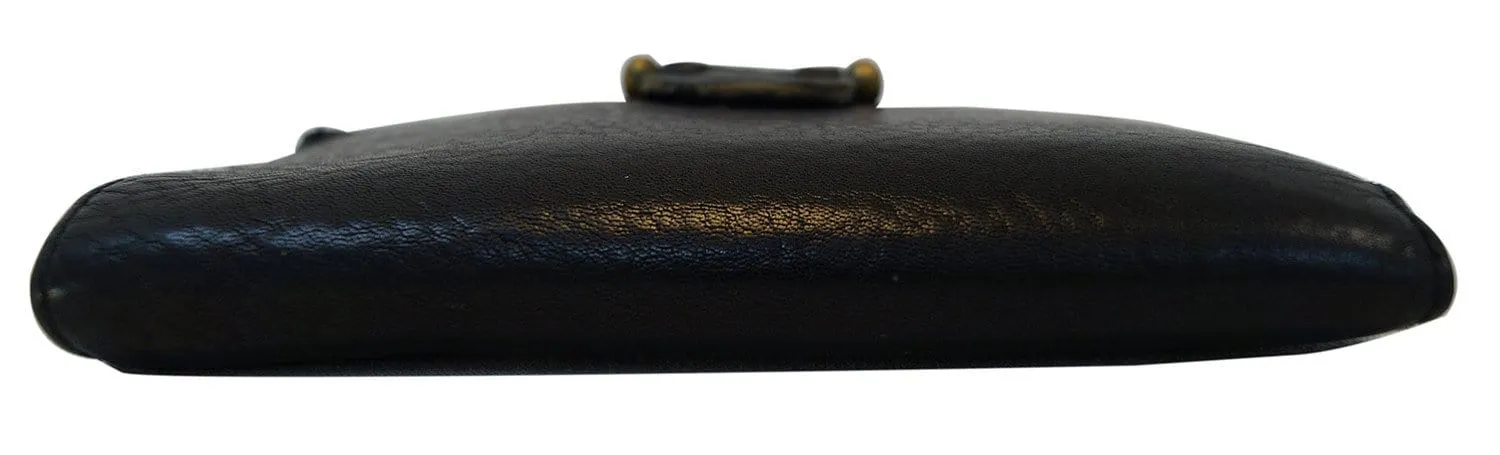 FOSSIL Trifold Black Leather Wallet - Final Call