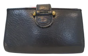 FOSSIL Trifold Black Leather Wallet - Final Call