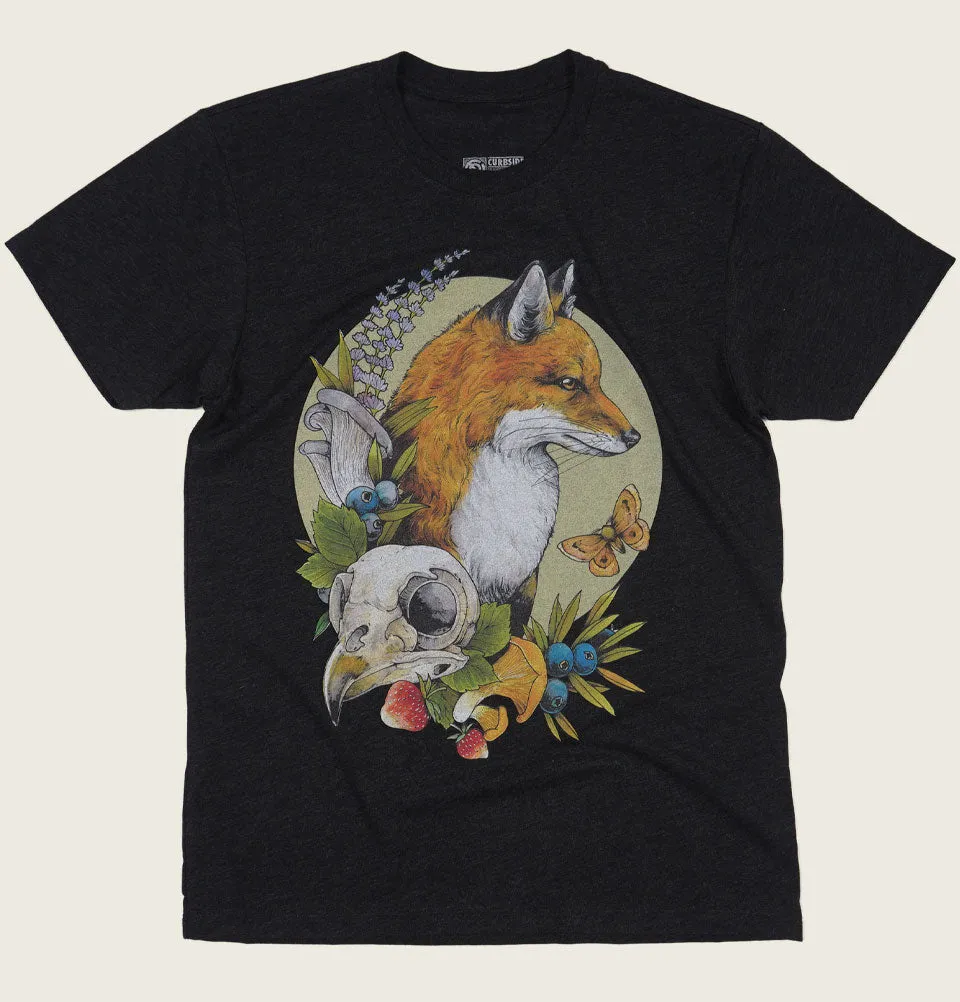 Fox and Skull Unisex T-shirt