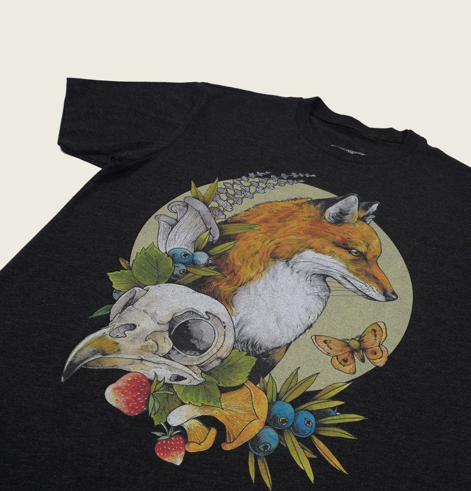 Fox and Skull Unisex T-shirt